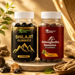 Shilajit Gummies + Ashwagandha Gummies Combo Pack